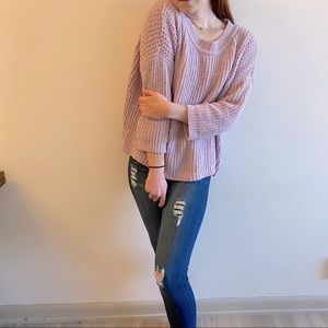 Lavender sweater